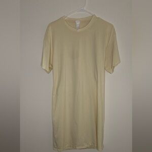 H&M Cream Mini Dress with back cutout